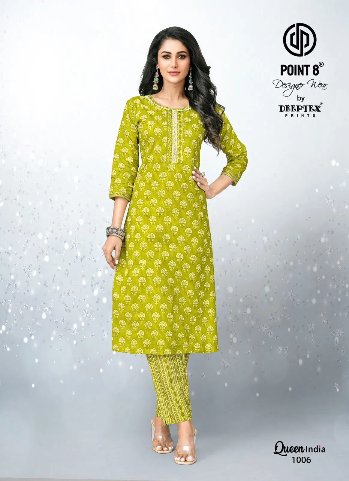 Queen India Vol 10 By Deeptex Cotton Printed Kurti With Bottom Wholesale Online